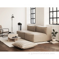 mobili moderni mobili in schiuma e divano modulare in tessuto